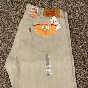 Brand New Men’s Levi’s 501 Jeans
